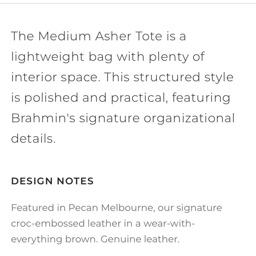Brahmin Toasted Melbourne Asher Tote - Picture 15 of 16